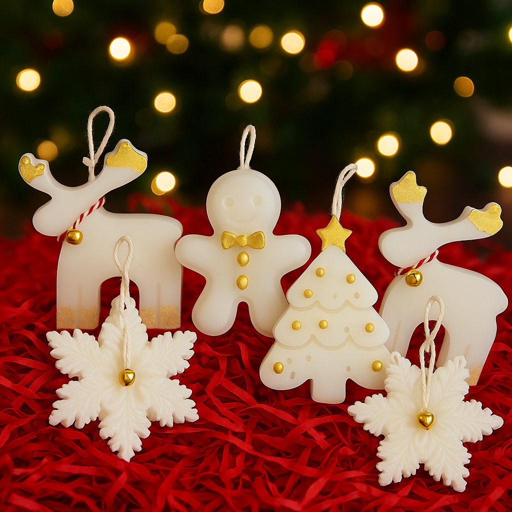 🎄 The LushGlow Christmas Candle Collection – Where Luxury Meets Festive Magic