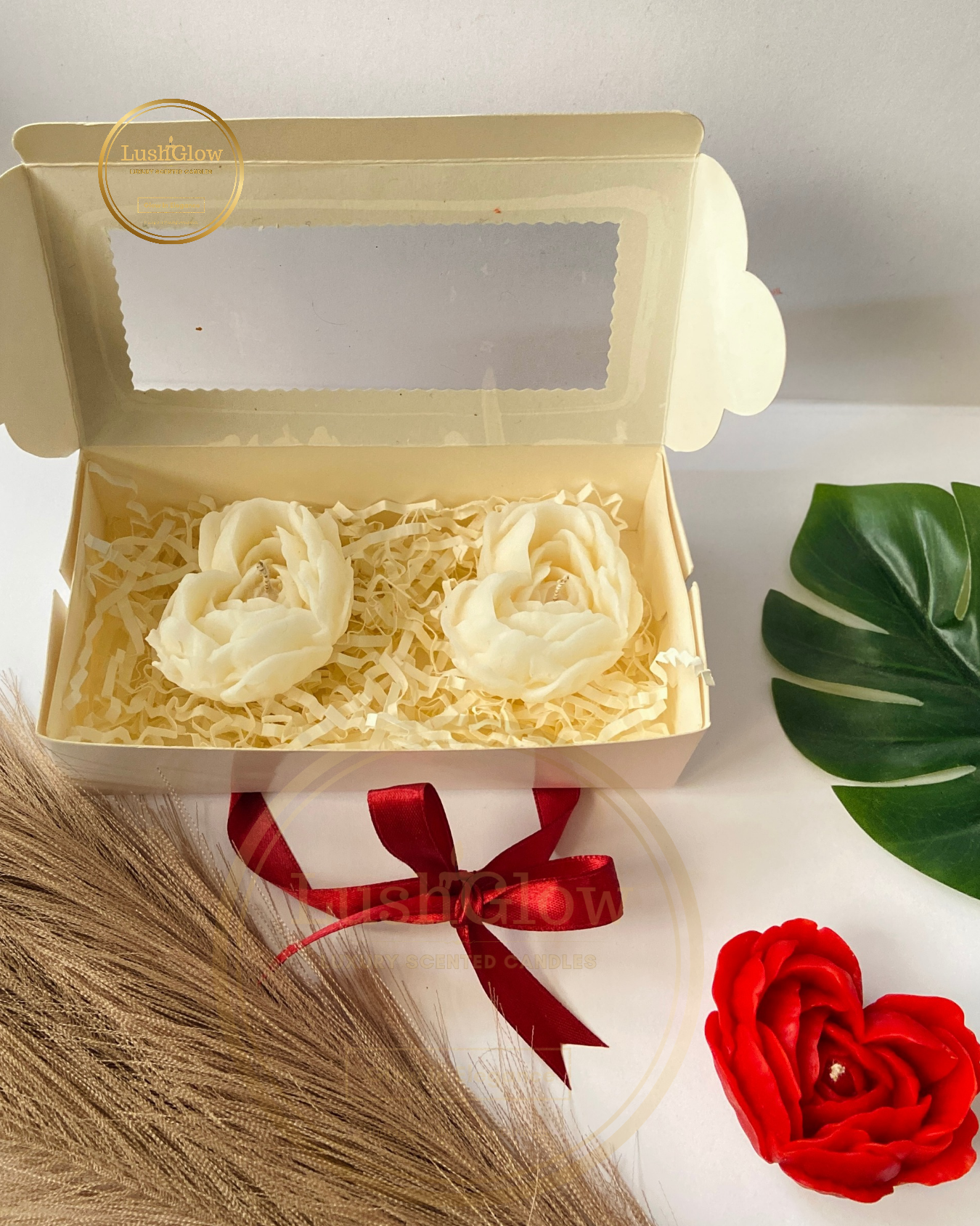 Heart Rose (Set of 2)