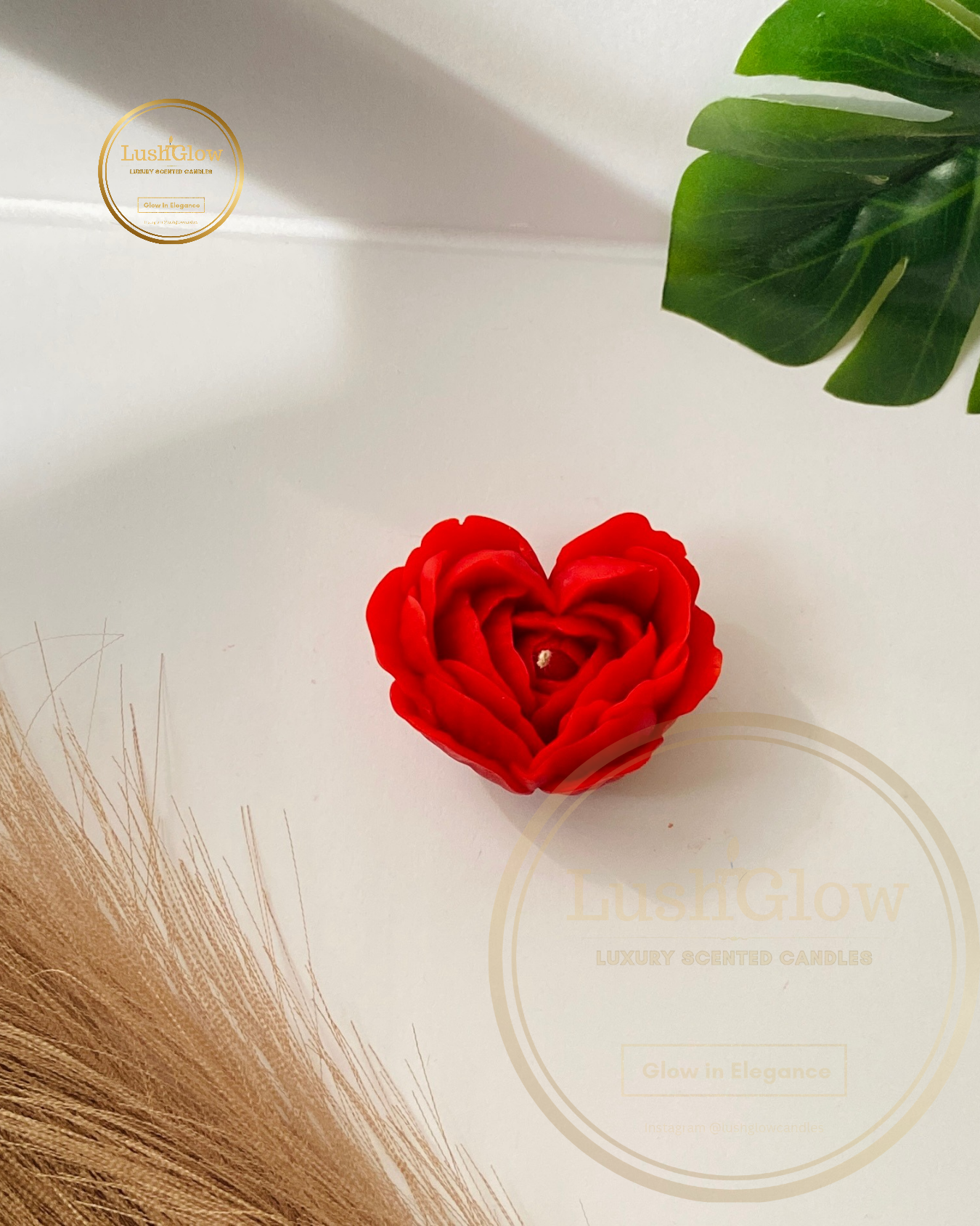 Heart Rose (Set of 2)